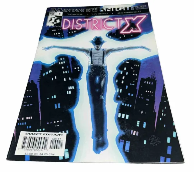 District X #4 Comic Book (2004 Marvel Knights, Bishop, Mr. M