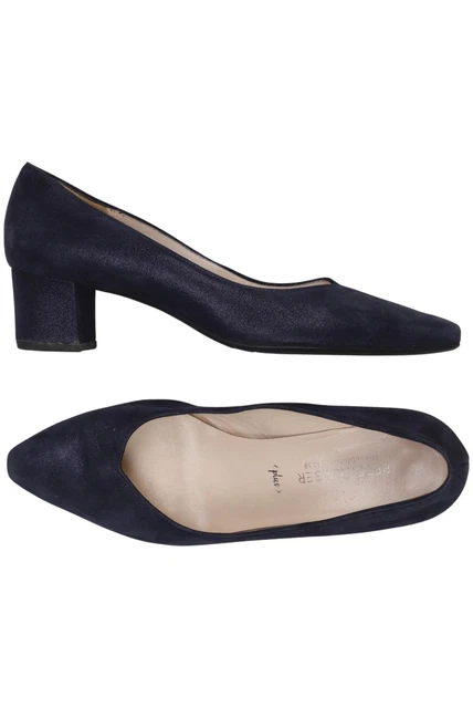 Escarpins Femme à Talon Conique Avec Plateforme - Bout Rond, Taille 32 à 48, Talon 8,5 Cm - Chaussures Habillées élégantes