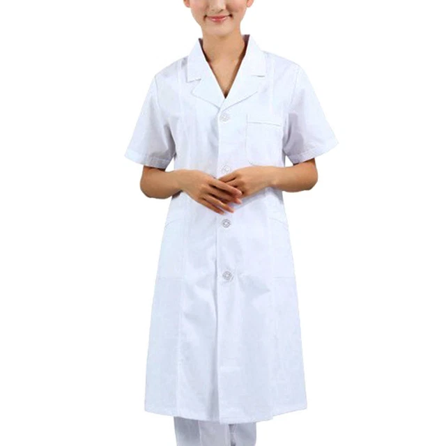 Cappotti Giacche Sanitari Camici da Laboratorio Infermiere Uniforme per Donna