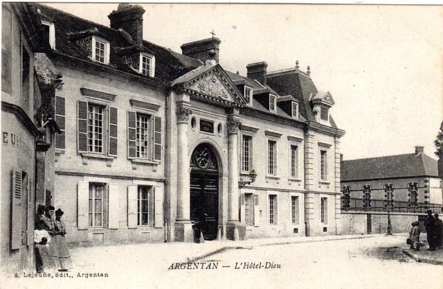 B1899+  Cpa 61  Argentan    L'  Hotel  Dieu