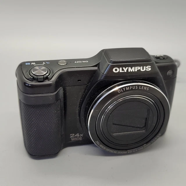 Olympus SZ-15 16,0 megapixel fotocamera digitale compatta testata nera 2