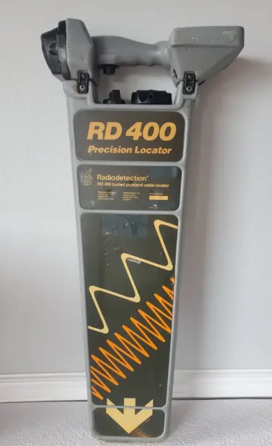 RadioDetection RD400 Precision Buried Pipe and Cable Locator RD 400