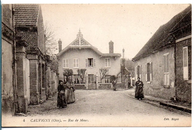 JPCEBBC 4157 -  CAUVIGNY rue de Mouy
