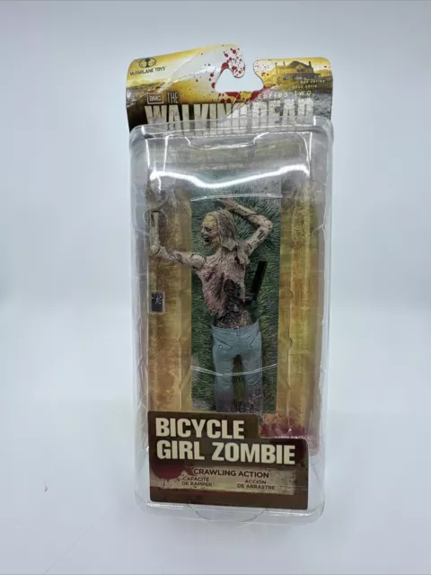 The Walking Dead Bicycle Girl Zombie Series 2 NIP *Box Damage* S7