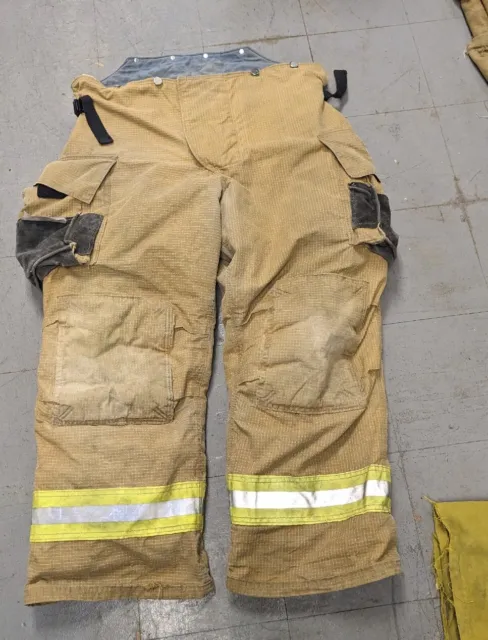 44x29 Fire Dex Firefighter Turnout Pants Morning Pride Bunker Gear