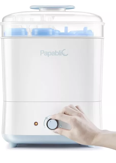 Papablic Baby Bottle Electric Steam Sterilizer and Dryer 2day Ship