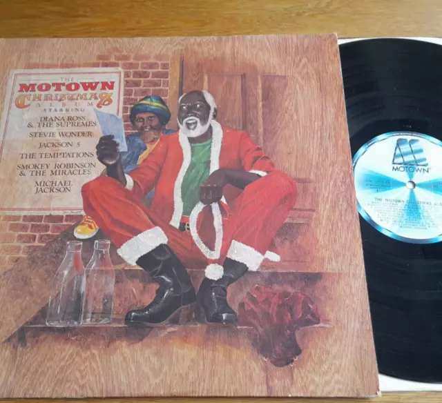 Various Artists  -  The Motown Christmas Album  -  UK  Motown  LP  -  70's  -