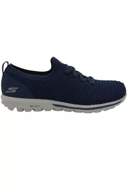 Skechers GOwalk Washable Knit Slip-On Sneakers Low Tide Navy