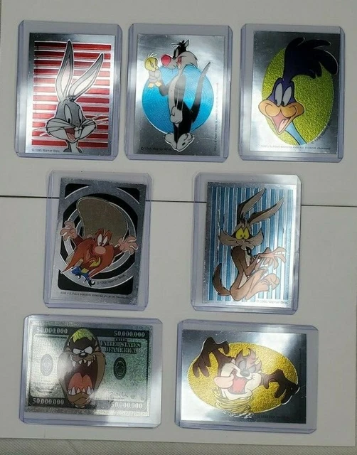 LOONEY TOONSVENDING MACHINE Stickers Card Road Runner bugs bunny taz
