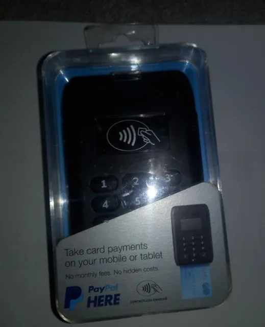 PayPal Here Contactless Chip and Pin Card Reader CTM010UKDC New and Sealed