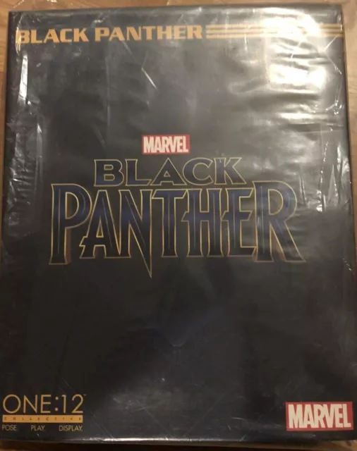 Mezco One:12 Black Panther 1/12th New Action Figure Hot Toy neuf en boite