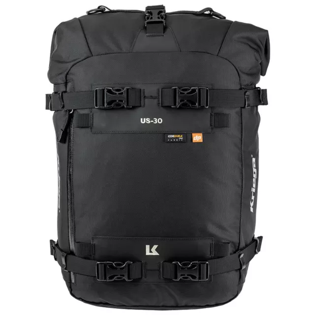 Kriega US-30 Drypack -waterproof- 30 Liter schwarz Tasche Hecktasche