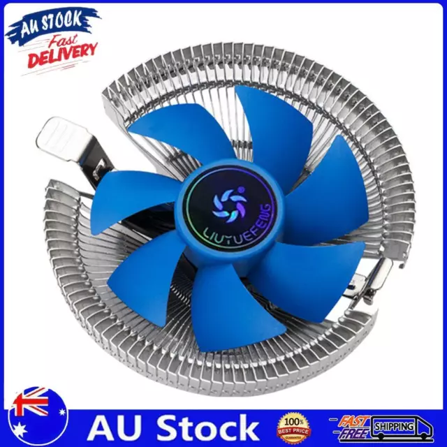 AU CPU Cooler 3 Pin 1800RPM Quiet PC Radiator Cooling Fans for Intel AMD 775 115