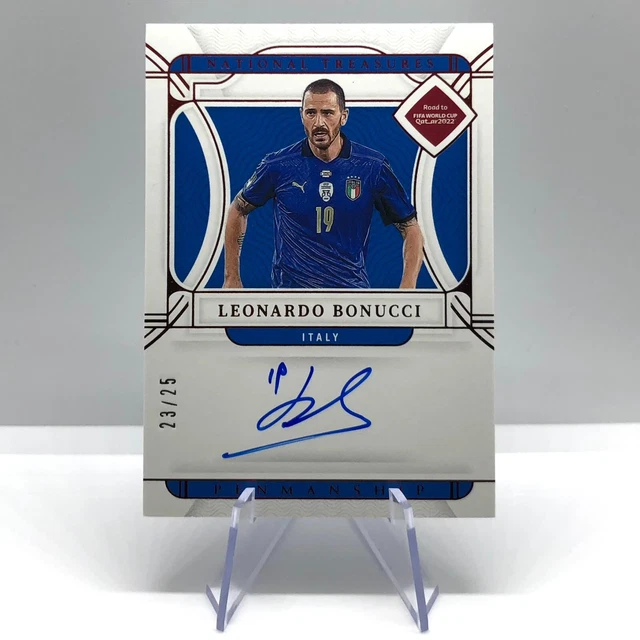 ITALY 2022 PANINI National Treasures World Leonardo Bonucci ON 