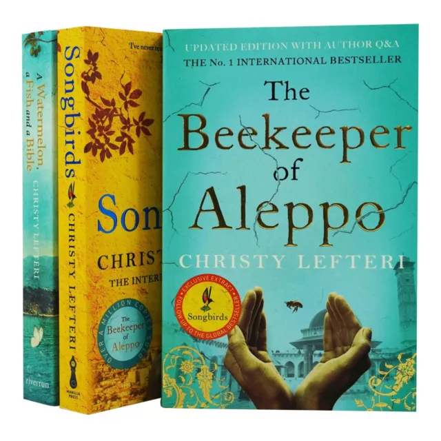 The Beekeeper of Aleppo by Christy Lefteri 3 Books Collection Set - Fiction - PB