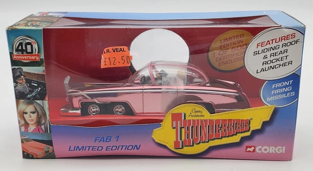 Vind thunderbirds fab 1 op - april 2026