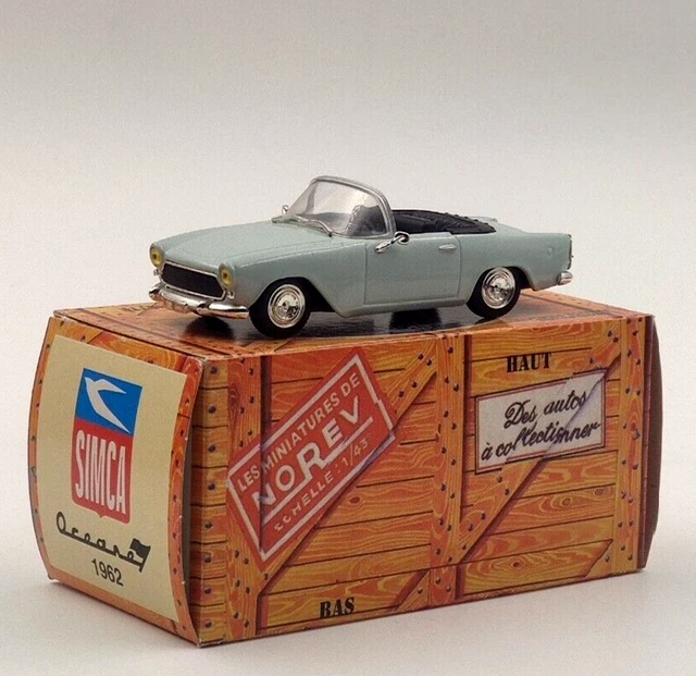 SIMCA 1000 GLS FROM 1968 DARK BLUE COLOR BY NOREV 571097