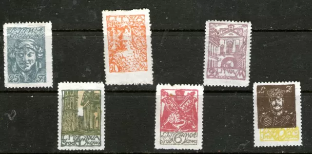 Lithuania Stamps, Full Set (Mint-Light Hinged)