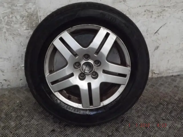 Volkswagen Golf 15'' Inch 195/65r15 Alloy Wheel With Tyre 5 Stud Mk4 1998-2004~