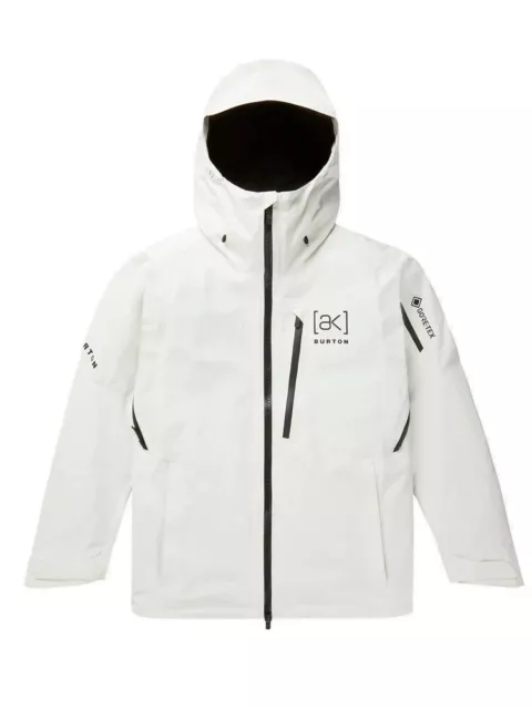 Burton Ak Gore Tex Cyclic Snowboard Jacket - Stout White - 2024