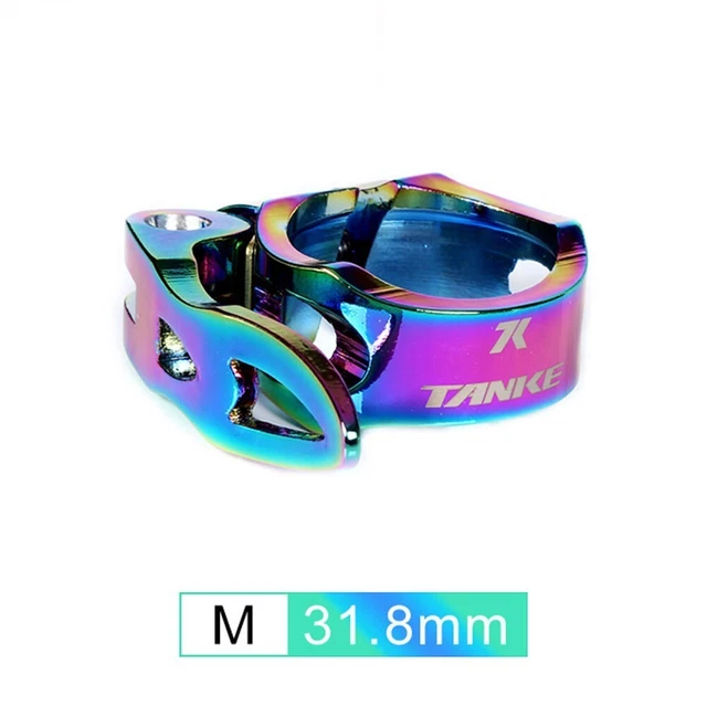 Morsetto Reggisella Bici In Alluminio 31.8mm - Leggero E Resistente Per MTB E City Bike - Foto 7