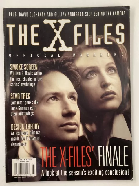 The X-Files Magazine Summer 2000 Gillian Anderson and David Duchovny No Label