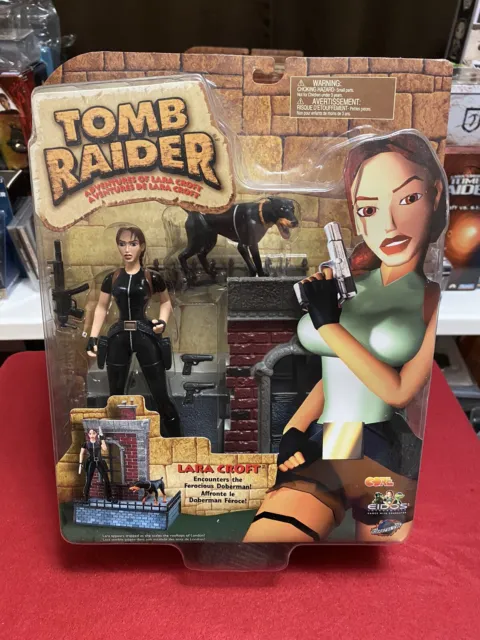 Tomb Raider Adventures Of Lara Croft Encounters The Ferocious Doberman! *NIB*