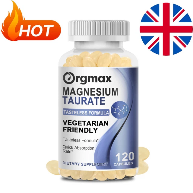 MAGNESIUM TAURATE CAPSULES Improve Memory Support Help With Relax