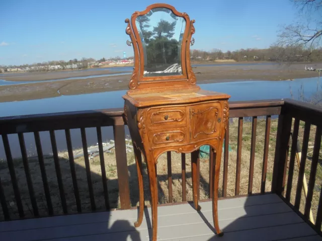 Antique French Shaving Stand - R J Horner Makers New York City  - Historic