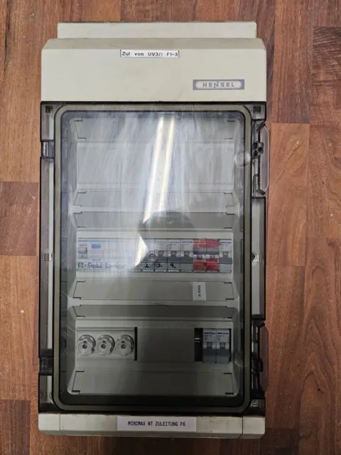 Hensel KV 9336 Automatengehäuse Kleinverteiler IP65 Aufputzverteiler Feuchtraum