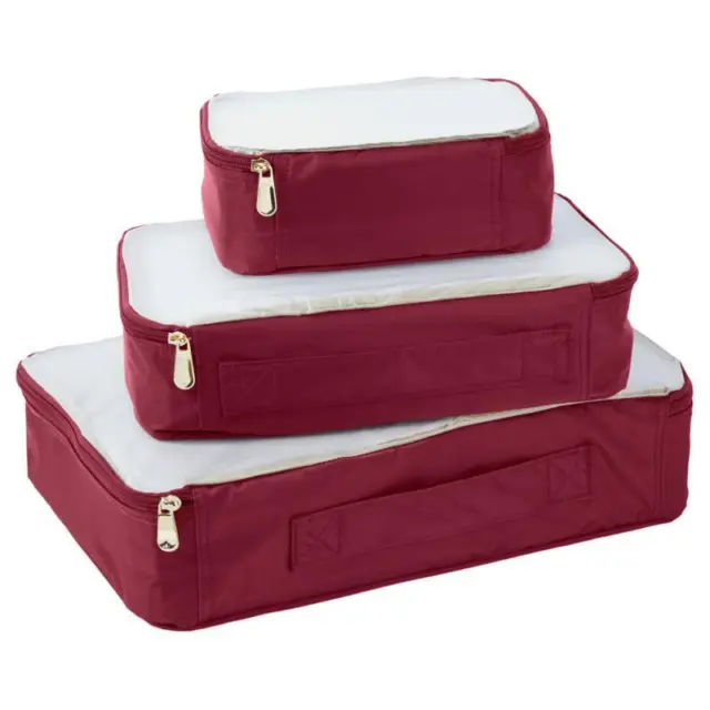 Samantha Brown 3-piece Packing Cubes- Choose Your Color