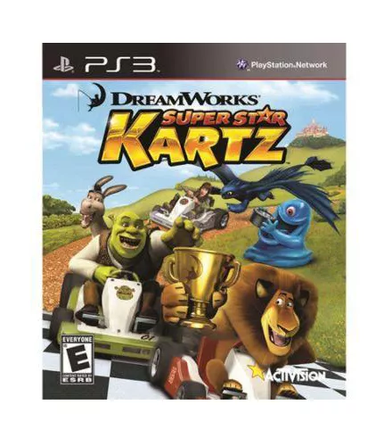 DreamWorks Super Star Kartz Complete in Case w/Manual Playstation 3 PS3