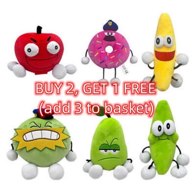 ROBLOX SHOVELWARE BRAIN Game Plush Doll Banana Fruit Stuffed Toys Kids