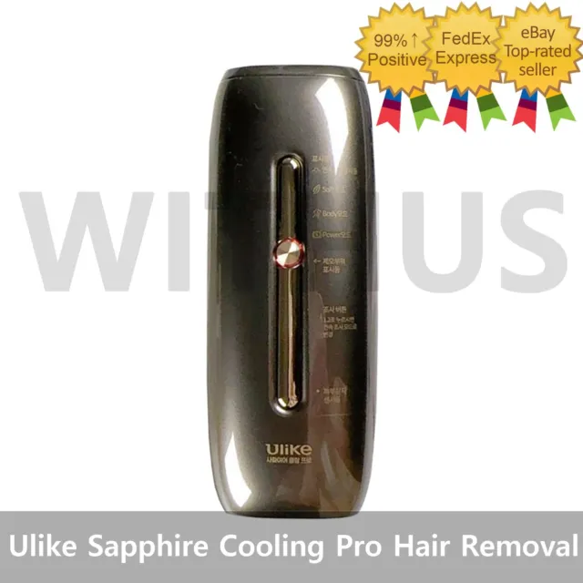 Ulike Sapphire Cooling Pro IPL Laser Hair Removal Device U105SG / Home Skin Care