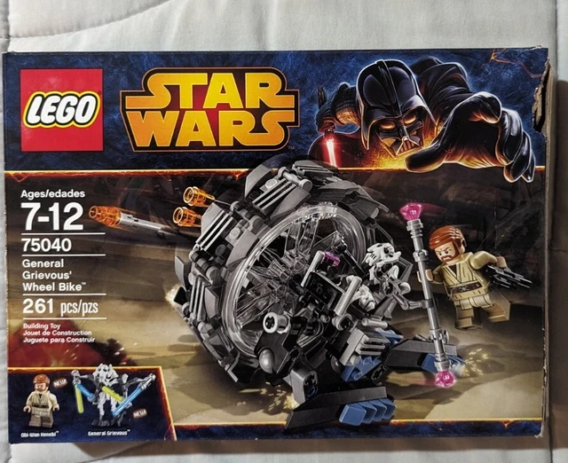 lego star wars general grievous wheel bike