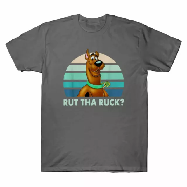 Men's Scooby Doo Vintage Retro for Tha Gift Ruck Black Funny Friends Rut T-Shirt