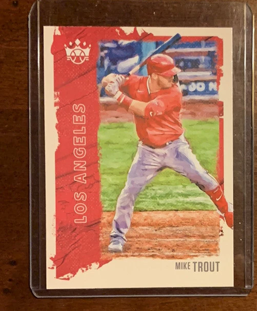 2021 PANINI DIAMOND Kings MIKE TROUT Base Card 83 Los Angeles Angels