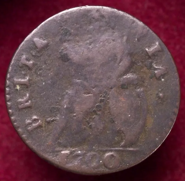 Great Britain Farthing 1700 (L0503) - CA-A