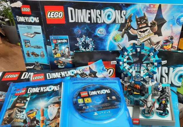 LEGO Dimensions PS4 Starter Pack - boxed with Minifigs, portal / base & poster