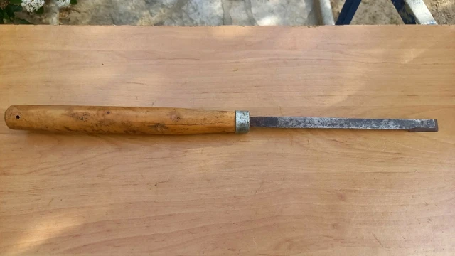 OUTIL ANCIEN DE Sculpteur Bois Tournage Ciseau A Bois B dane Old Tool outil-ancien-de-sculpteur-bois-tournage-ciseau-a-bois-b-dane-old-tool