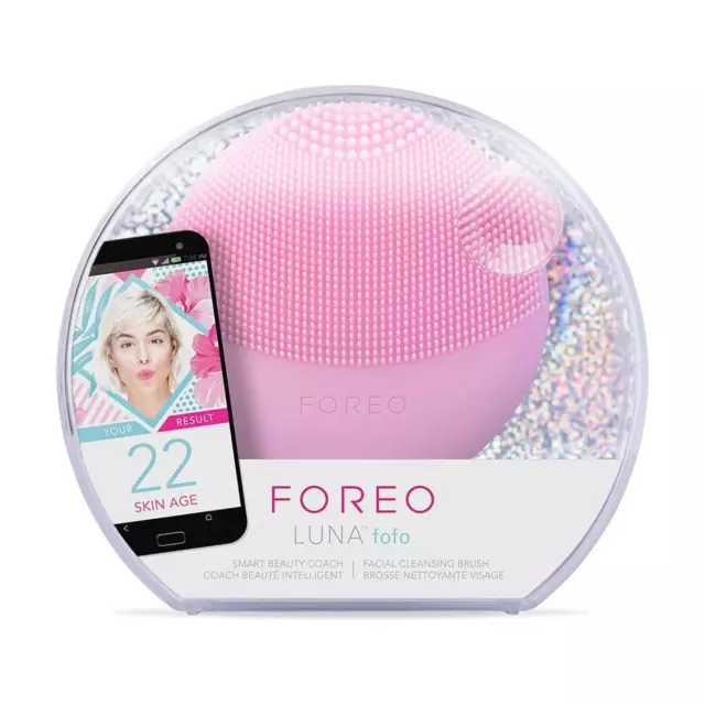 FOREO Luna Mini 2 Gesichtsreinigungsbürste elektrisch für alle Hauttypen, perlrosa 3