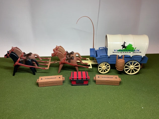 Soldados Carro Oeste Playmobil PLAYMOBIL WESTERN OESTE Carreta