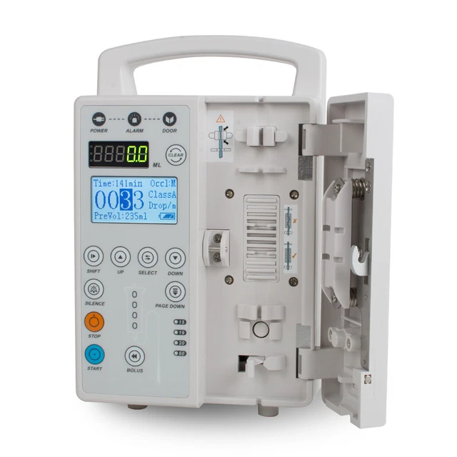 Volume Accurate Infusion Pump Standard Fluid Medical Control Alarm For Hospital