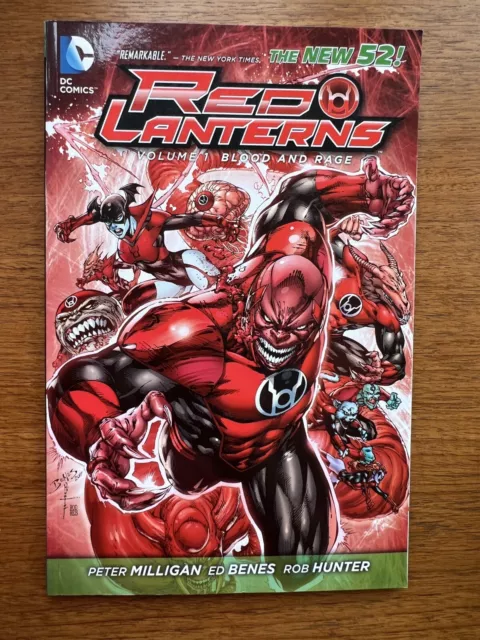 Red Lanterns Vol. 1 Blood And Rage by Peter Milligan (Paperback, 2012)