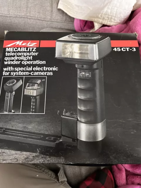 Metz 45 CT-3 Mecablitz  BAR Flash - Hand-Held - Flash