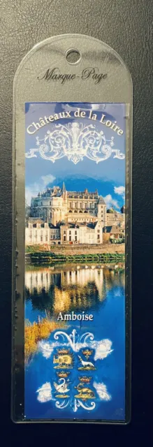 New- Bookmark French Castle Amboise Châteaux De La Loire