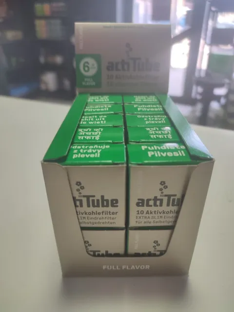 BOX ACTITUBE EXTRASLIM 6 mm (20*10) 200 Carboni Attivi EUR 28,50