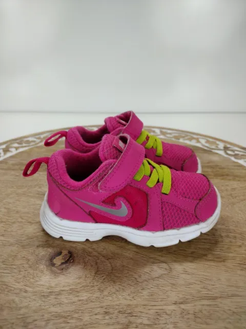 Infant Nike Fusion Run  525595 600 Pink White toddler Size 6c