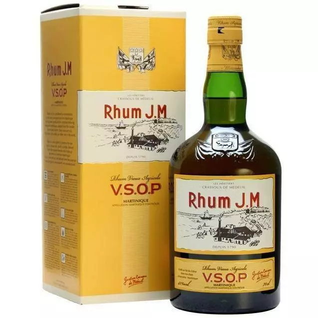 J.m Rhum Vsop 70 Cl Vieux Agricole Martinique In Astuccio