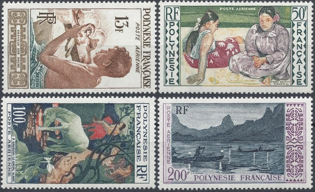Timbres De Collection Polynésie Française 1982 Tahiti N°350 Complet MNH - Prophila Collection, Qualité Supérieure